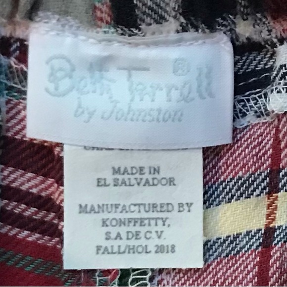 Betti Terrell NWT Size 3 Boys Plaid Patchwork Pull-On Shorts - Picture 3 of 6